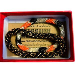 Handmade Fair Trade Beaded Bracelets By Mission Bracelets - 2-Pieces